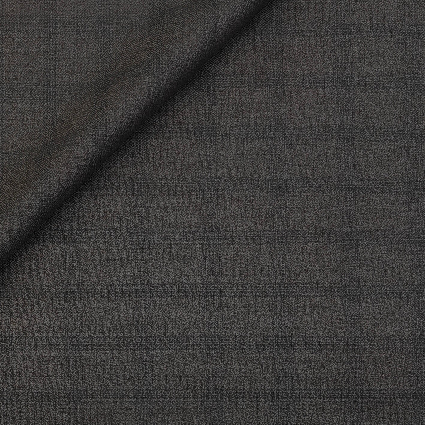 Trouser Fabric Raymond PV Broad Check Colour Cedar Brown